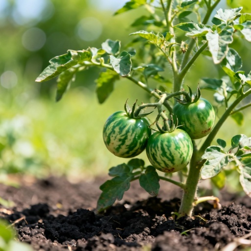 Tomato Emerald Brocade